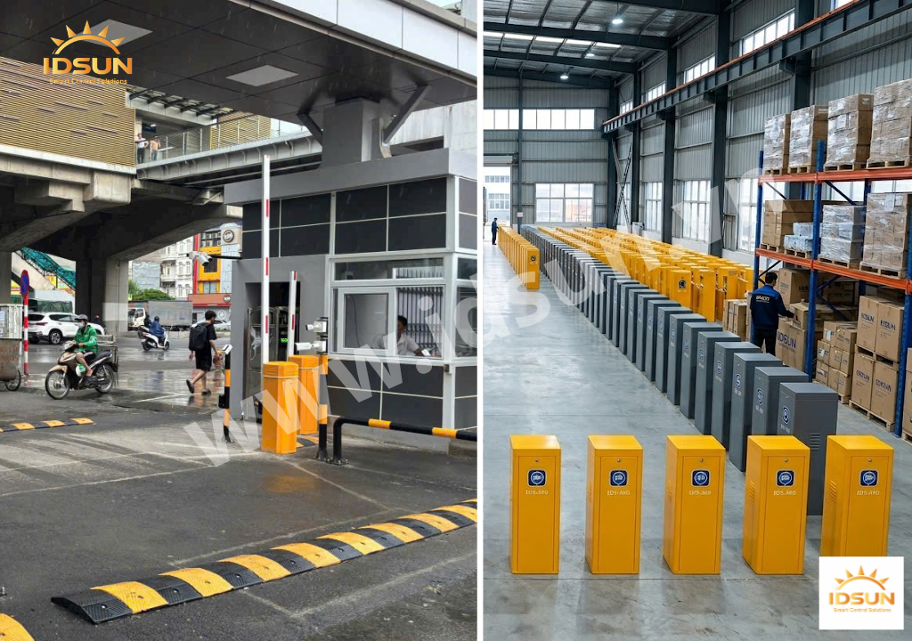 cung cấp barrier cho hệ thống bãi xe thông minh