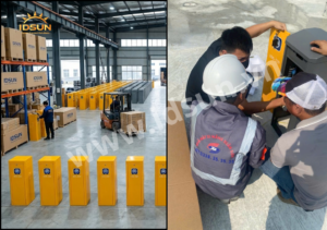 lắp đặt barrier tự động thông minh