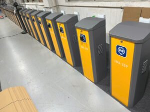 cổng barrier tự động cho nhà máy