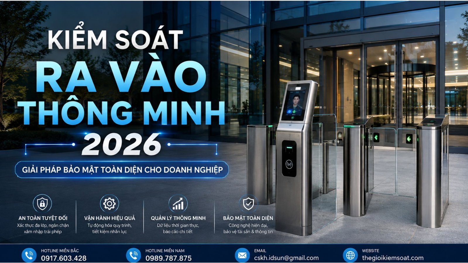 kiểm soát ra vào thông minh