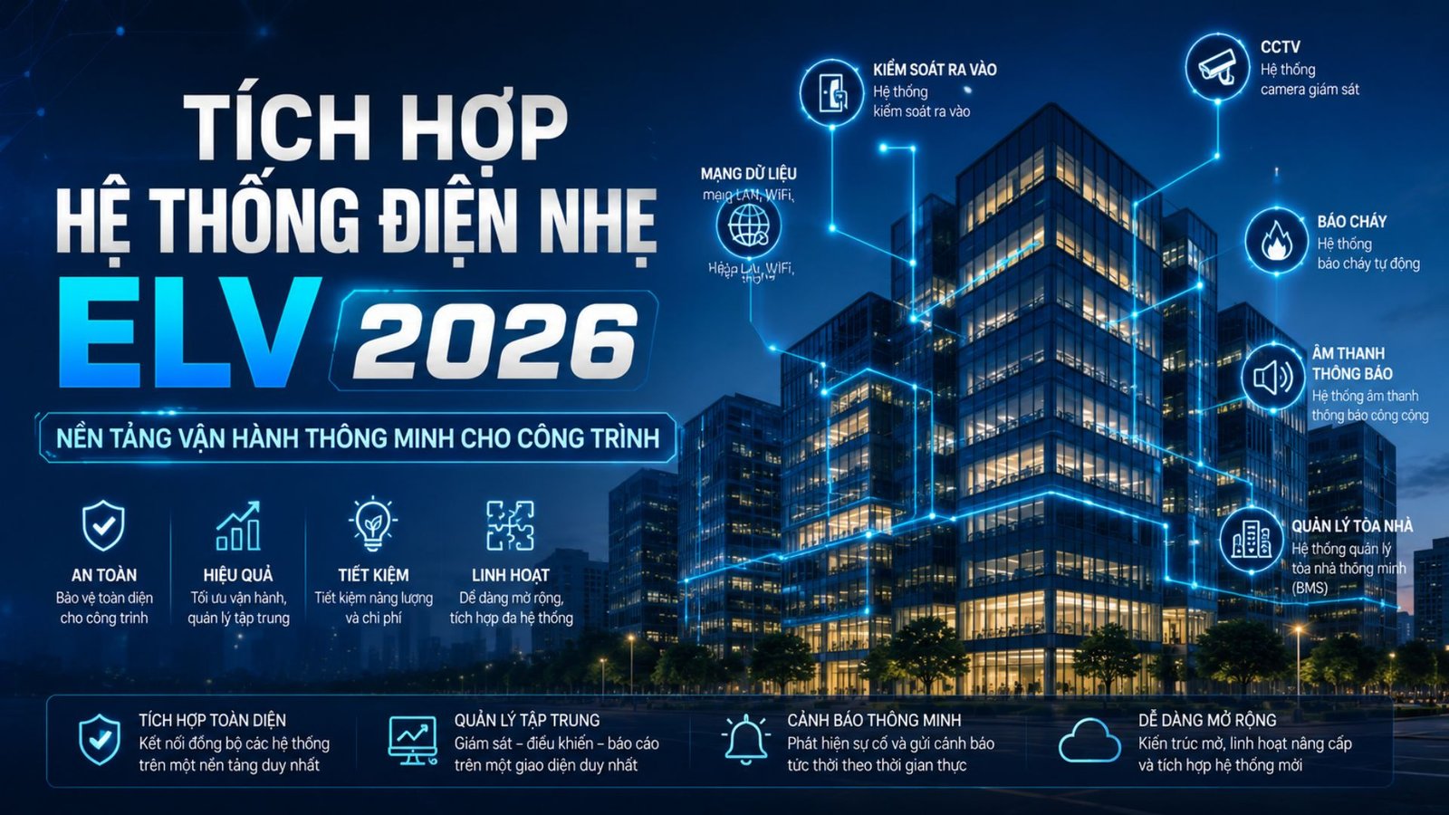 tích hợp hệ thống điện nhẹ ELV