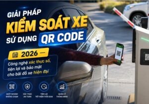 giải pháp kiểm soát xe sử dụng QR Code