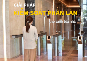 giải pháp kiểm soát phân làn cho sảnh tòa nhà