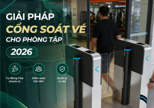 giải pháp cổng soát vé cho phòng tập